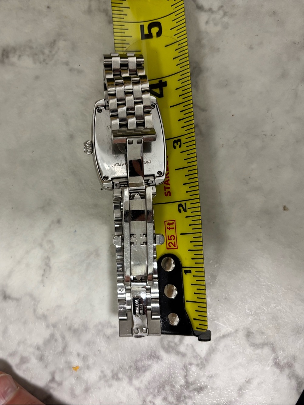 Michele Silver Tone Women's Bracelet Watch - Picture 6 of 8